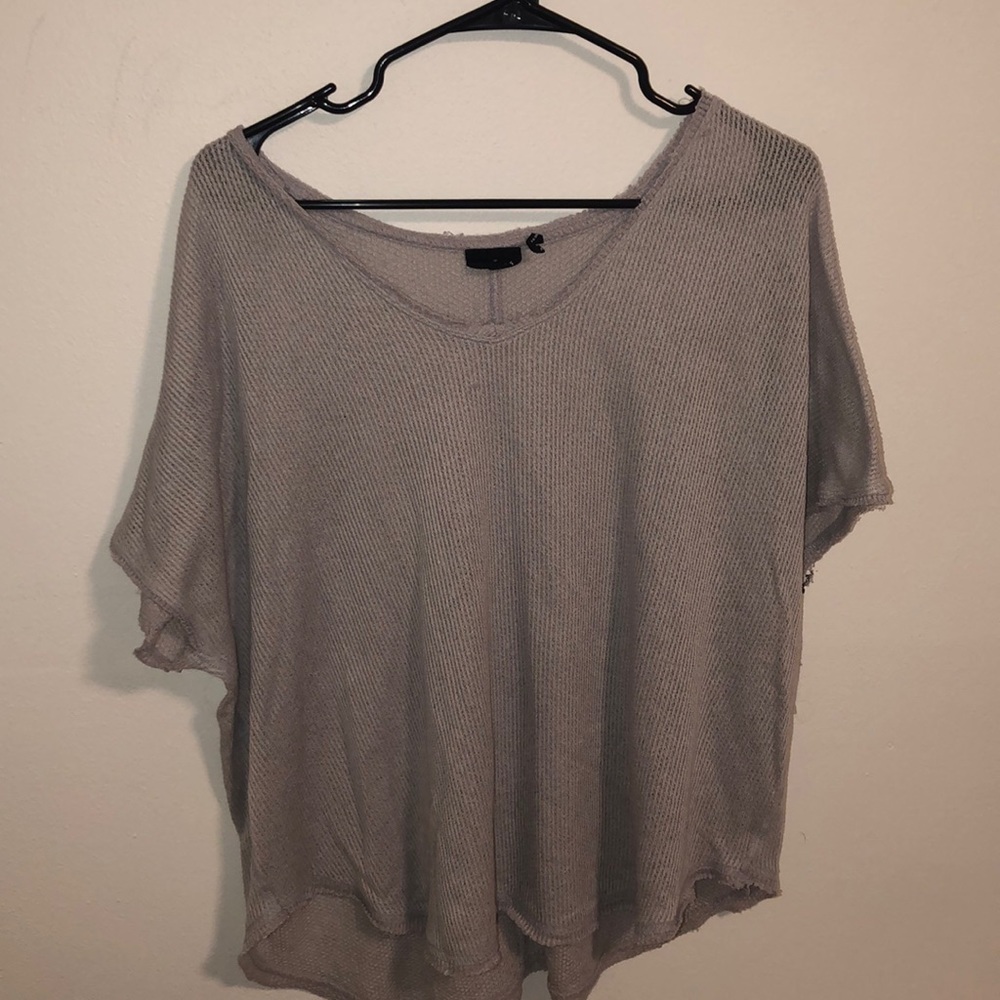 Urban Outfitters Blue Oversized Flowy Top